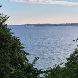 Blick auf Helsingør (Dänemark).