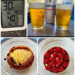 Kleiner leckerer Snack (Camper trotz Lüften" über 40 Grad)