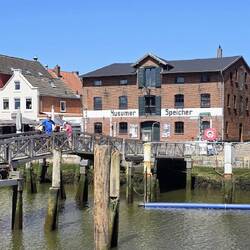 Besuch im Husumer Binnenhafen