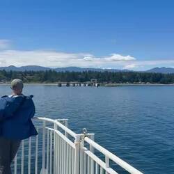 Aankomst in Comox op Vancouver Island