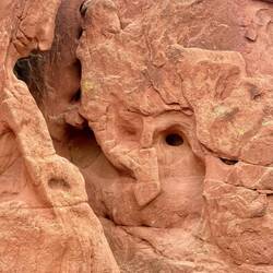 I see a face. One of the eponymous Gods?