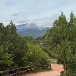 I took an embarrassing number of photos of Pikes Peak.