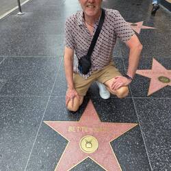 Bette Davis' star ⭐️ outside Stage door of famous theatre 🎭
