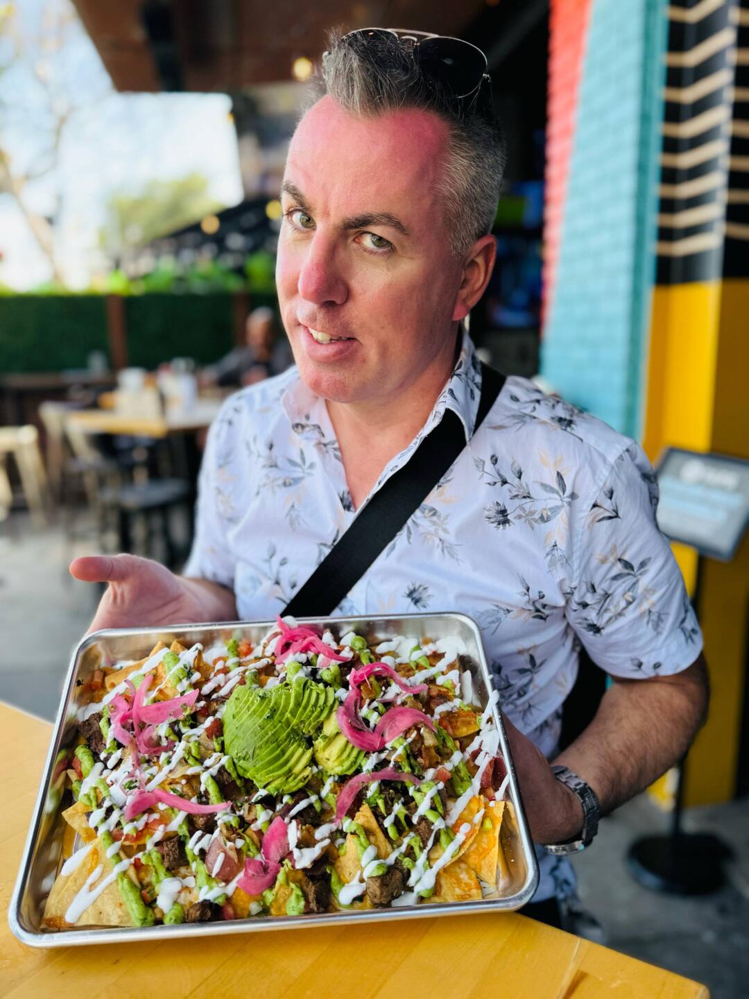 Seriously LARGE nachos for one!