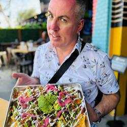 Seriously LARGE nachos for one!
