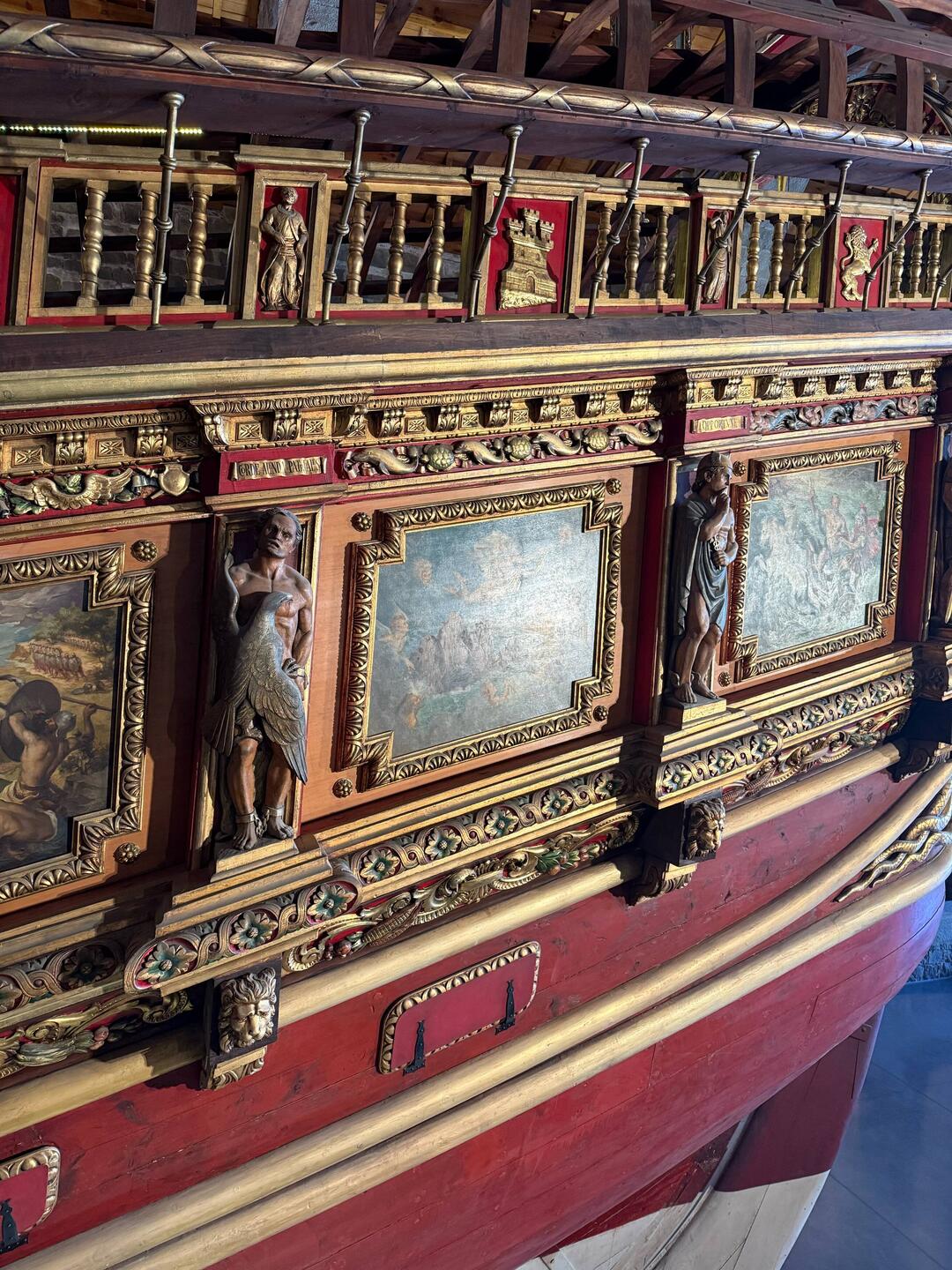 Actual Spanish galleon