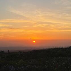 Sonnenuntergang am Le Suchet
