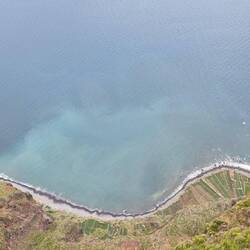 The view from the cliff without the glass in the way. Its a looong way down.
