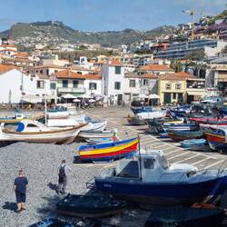 Câmara de Lobos village. Bought a fridge magnet there.