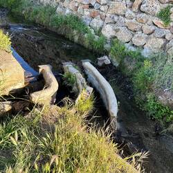 Partidor in the acequia