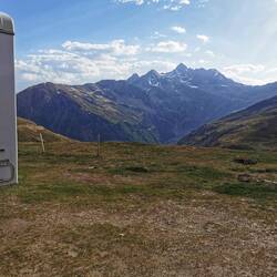 Erster Übernachtungsplatz am Penser Joch