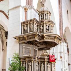 Kanzel im Dom St. Marien