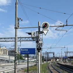 Abfahrt Rom Tiburtina