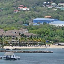 Our hotel from the fort