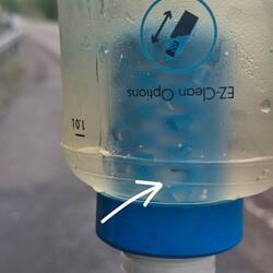 Der wurde wieder freigelassen 😉 aber frischer geht das Wasser nicht