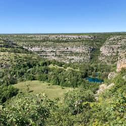 Auf der Wiese unten ist schon Winnetou geritten
