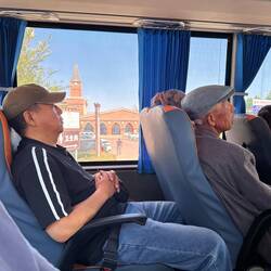 Im Bus nach Almaty / In the bus to Almaty