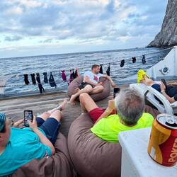 Letzter Abend in Malpelo - so schnell geht's
