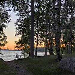 Übernachtungsplatz in Björnö