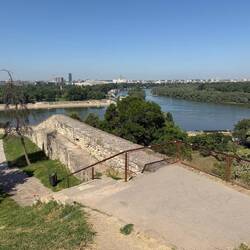 Meeting of Sava River & Danube