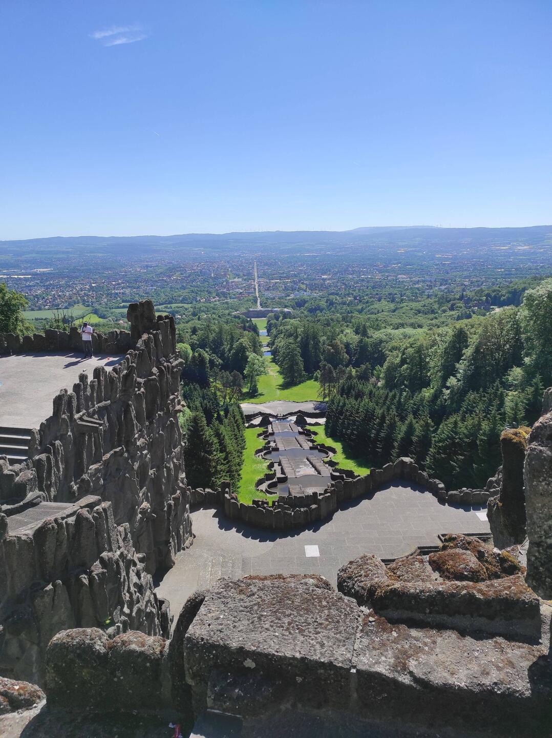 Blick vom Herkules über Kassel