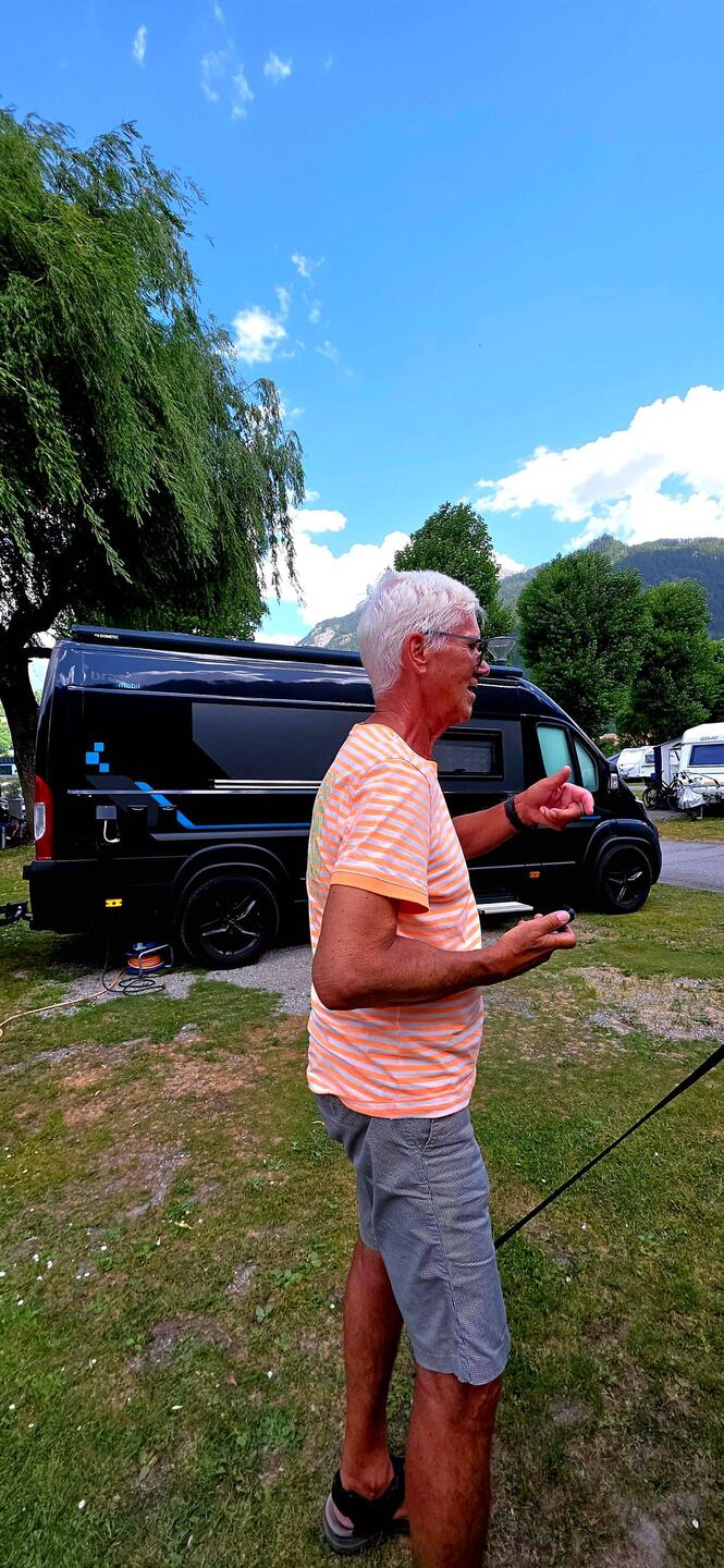 Hier in Prutz sind es angenehme 26 Grad