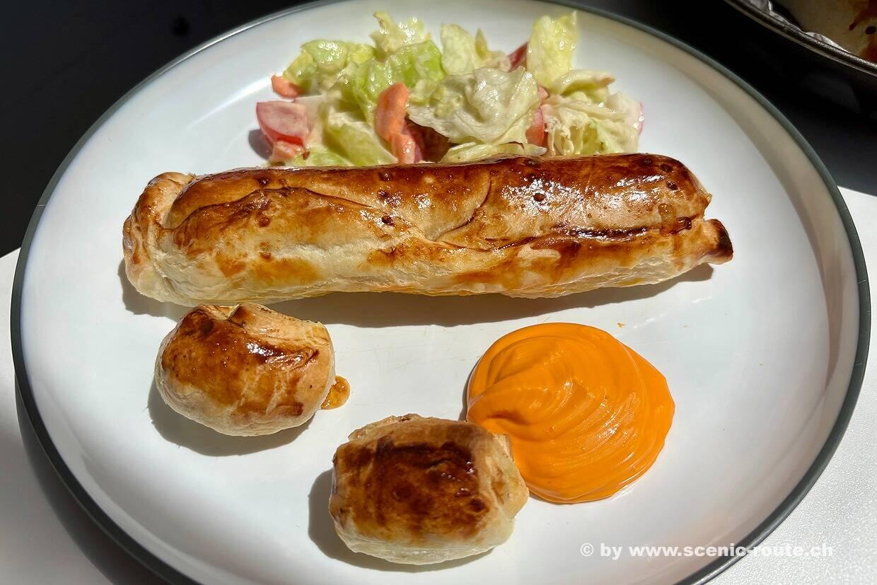 Selbst gemachtes Mittagessen