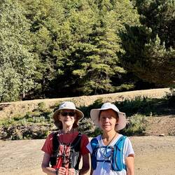 14 meters farther on the track above our hats and we would have been on the TransAndalus!