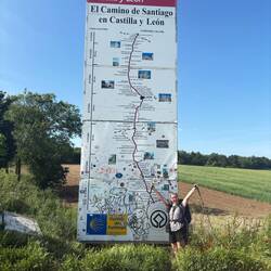 Welcome to Castilla y Leon. It was a long walk.