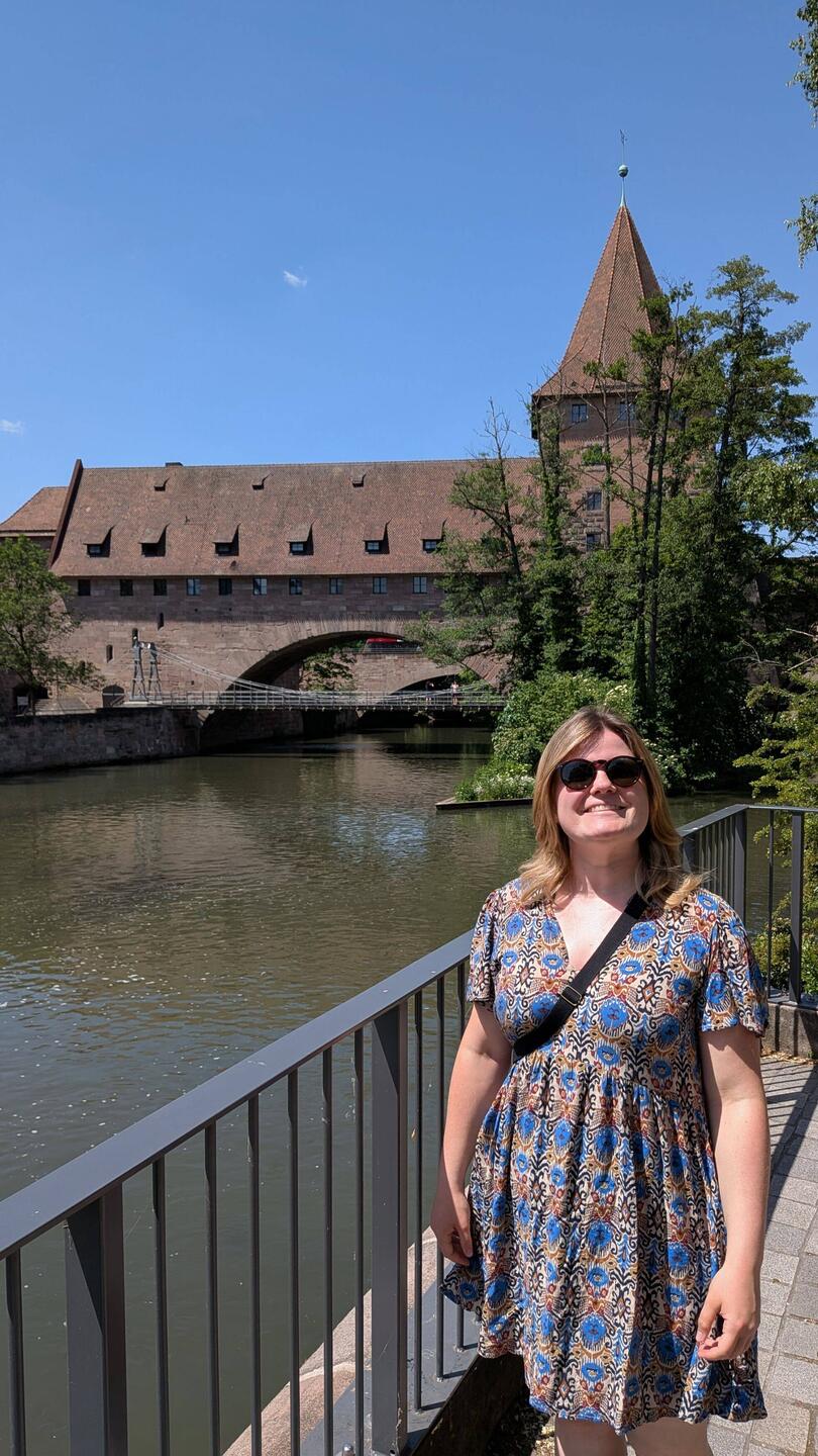 Marlene vor Kettensteg