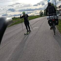 Auch im Sommer wird geübt ☝️