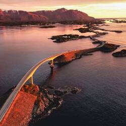Dieses Bild stammt nicht von uns. Aber aus dieser Perspektive sieht man die Atlantikroute so gut
