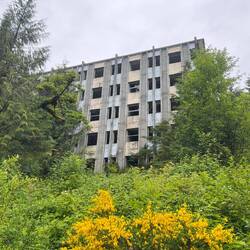 I think this was one of several apartment buildings.