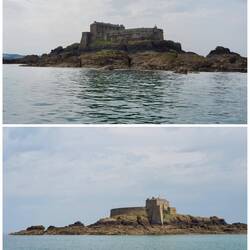 Ein von 4 Festungen vor St.Malo