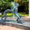 "Action/Reaction" (sculptor not named; but I found references that it is Cem Sağbil's work).