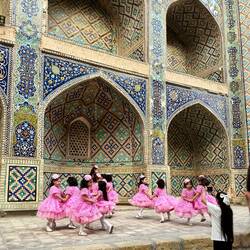 Afternoon scene in Bukhara