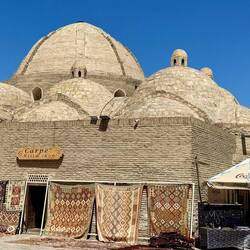 One of the trading domes