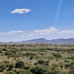 Aussicht in die Badlands von Azerbeijan