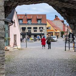 One of several gateways to the city