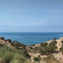 Das Meer! Heute keine Surf-Wellen, aber schön zum Anschauen 😊