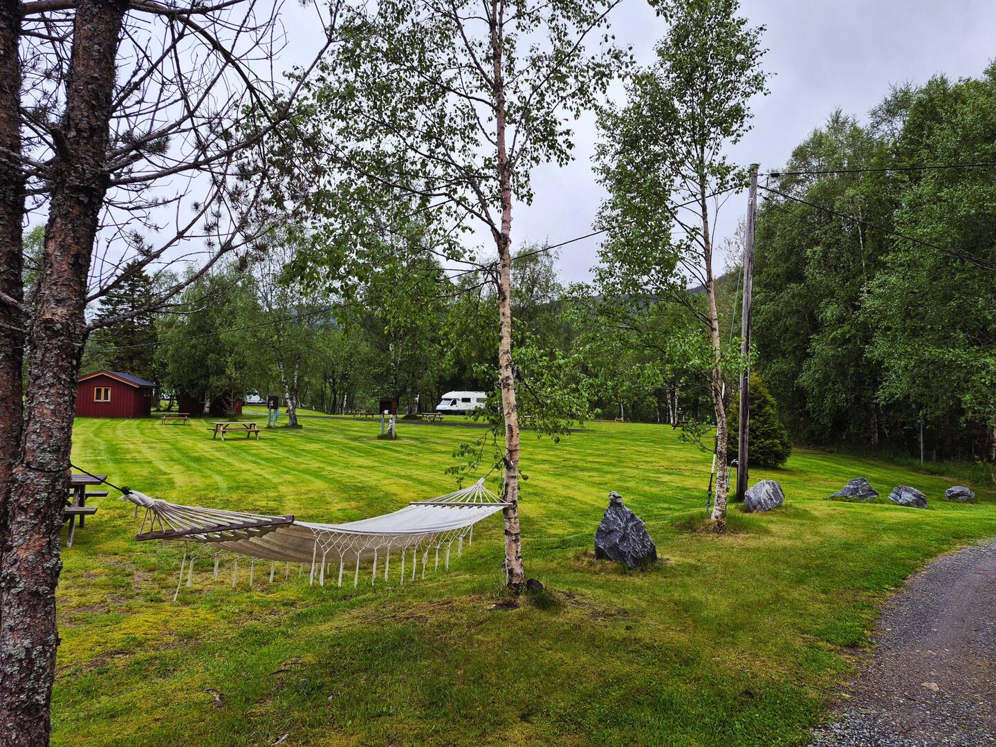 camping von letzter nacht