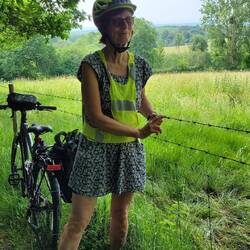 Nach Ightham Mote ging es durch dichte Laubwälder und manchmal über Stock und Stein