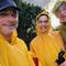 America couple who help me adjust my poncho