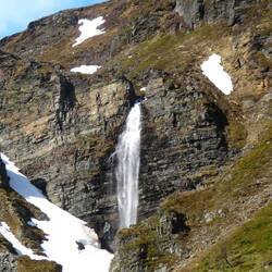 Wasserfall unterwegs nach Alta