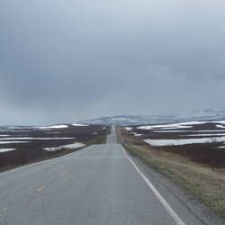 Ein Großteil der Fahrt führte durch die Tundra