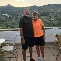 Another great day comes to an end, Grazalema