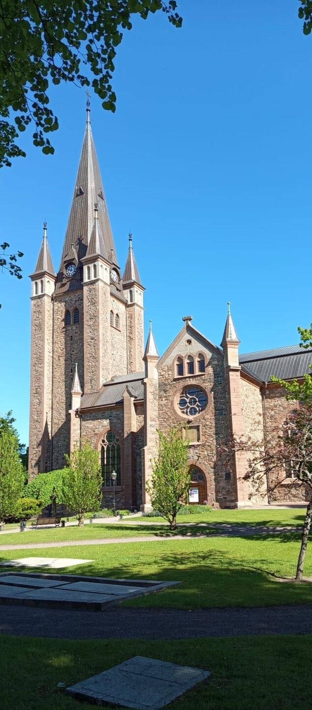 Dom in Mariestad, gebaut 1593-1619 im Auftrag von Herzog Karl, dem späteren König Karl IX.
