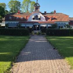 ...und Orangerie in Gysinge.
