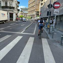 Manche Radwege sind auch richtig gut!