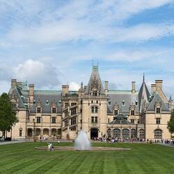 Das Biltmore House südlich von Asheville